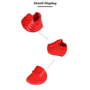 Planet Gates Big Size Comfortable Lacing-up Red Black Baby Shoes Outdoor Fashion Casual Sneakers Child Flats B1807