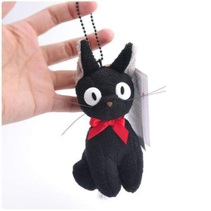 Planet Gates Big Size Jiji Cat Studio Ghibli Hayao Miyazaki Kiki's Black Jiji Plush Doll Toy Kawaii Black Cat Kiki Stuffed Animal Toy For Kid
