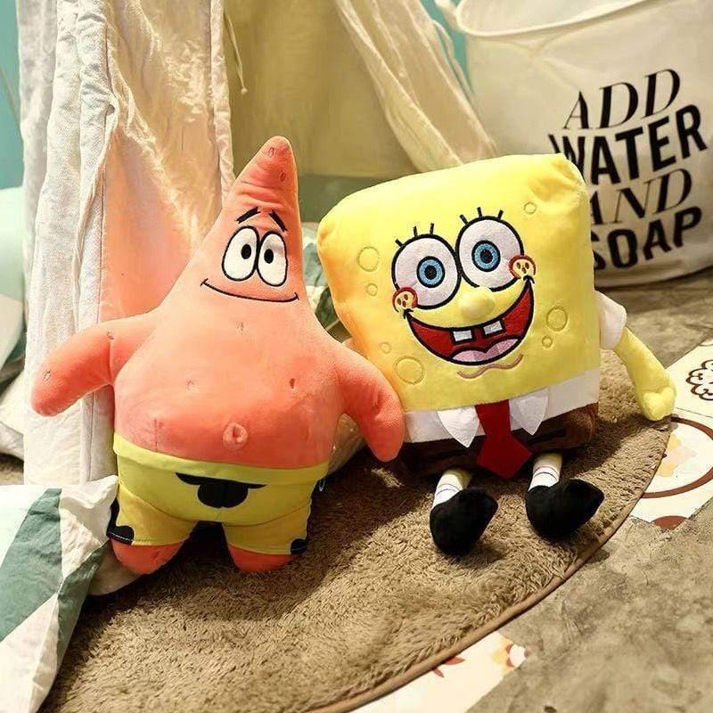 Big Size SpongeBob Toys Patrick Star Cute Plush Anime Stuffed Soft Doll For Children Girlfirend Gift