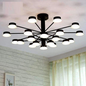 Planet Gates big white 10 light Regron Art Deco Ceiling Lighting Office Led Satellite Commercial Ceiling Luminary For Dining Room Home Restaurant