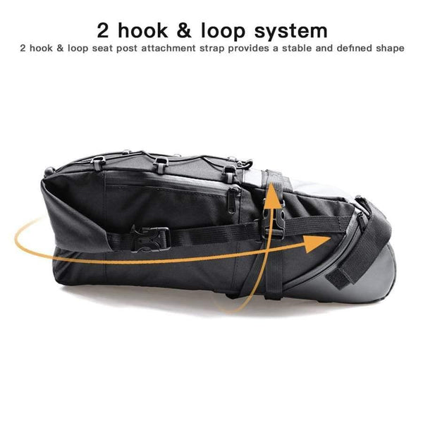 Planet Gates Bike Bag Bicycle Saddle Bag Pannier Cycle Cycling mtb Bike Seat Bag Bags Accessories 2018 8-10L Waterproof