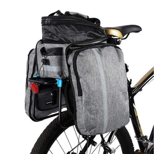 Planet Gates Bike Bag Cycling Pannier Storage Luggage Carrier Basket Mountain Road Bicycle Saddle Handbag Rear Rack Trunk Bags