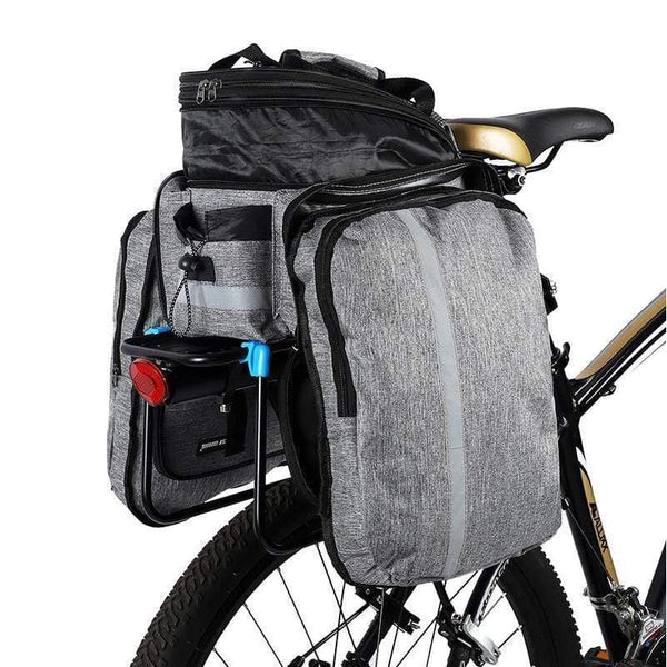 Planet Gates Bike Bag Cycling Pannier Storage Luggage Carrier Basket Mountain Road Bicycle Saddle Handbag Rear Rack Trunk Bags