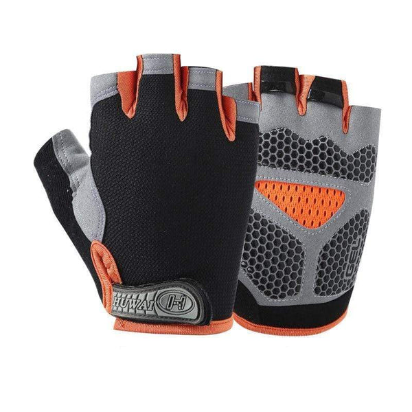 Planet Gates Bike Cycling Gloves Anti-slip Anti-sweat Men Women Half Finger Gloves Breathable Anti-shock Sports Gloves Bike Bicycle Gloves