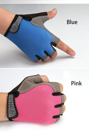 Planet Gates Bike Cycling Gloves Anti-slip Anti-sweat Men Women Half Finger Gloves Breathable Anti-shock Sports Gloves Bike Bicycle Gloves