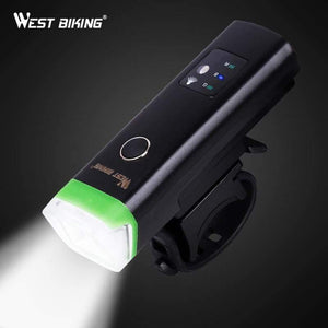 Planet Gates Bike Front Light Induction Bicycle Bright Light USB Charging Flashlight Cycling Waterproof Torch Bike Headlight