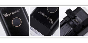 Planet Gates Bike Front Light Induction Bicycle Bright Light USB Charging Flashlight Cycling Waterproof Torch Bike Headlight