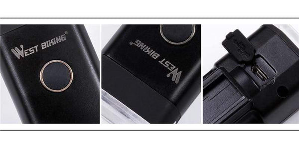 Planet Gates Bike Front Light Induction Bicycle Bright Light USB Charging Flashlight Cycling Waterproof Torch Bike Headlight