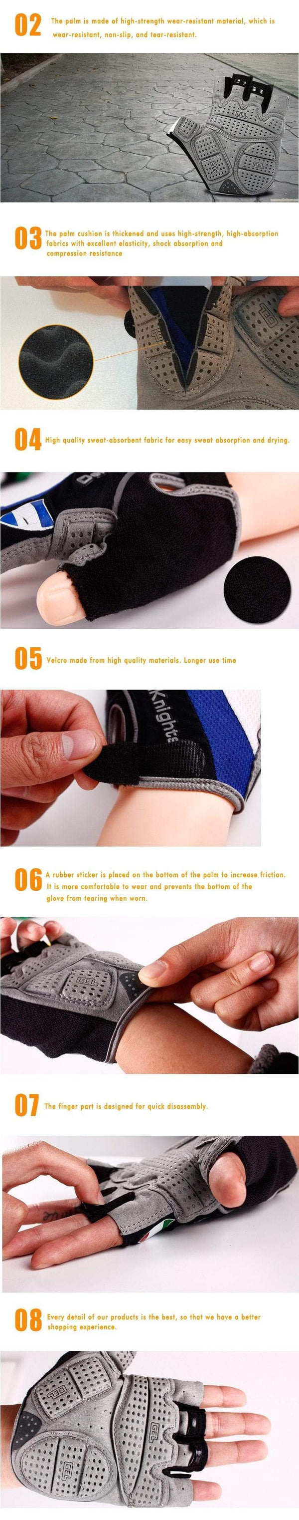 Planet Gates Bike Gloves Bicycle Mtb Cycling Glove Bicicleta Short Guantes Ciclismo Lycra Spandex Half Sports Cotton Nylon Linen Riding Men