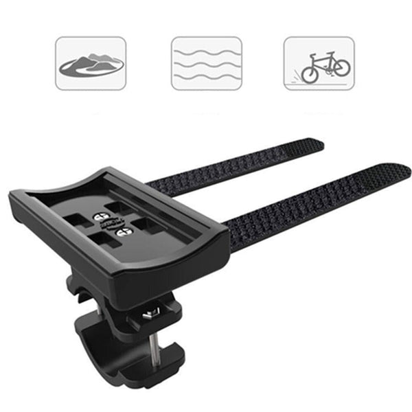 Bike Mount For Speakers Speaker Stand Bike Accessories Aluminum Bicycle Phone Holder Adjustable Bike Stand Mount Bracket (Black)