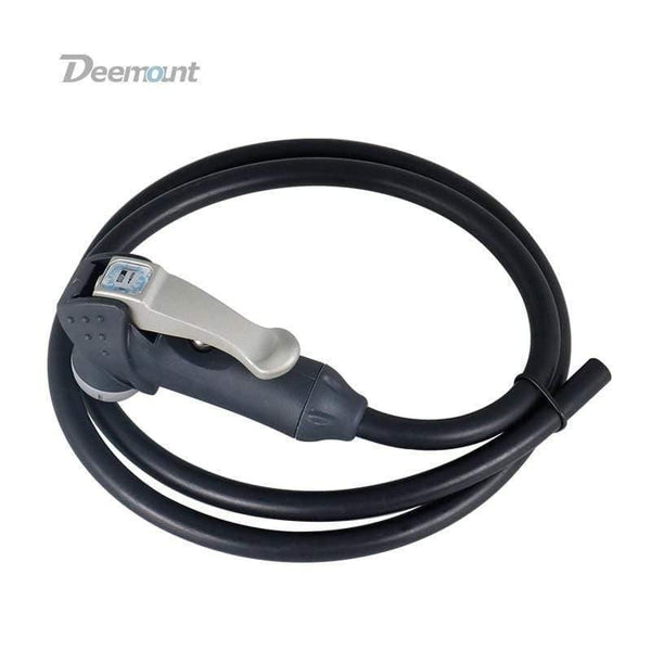 Planet Gates Bike Pump Adaptor W/Hose Thumb Lock Fit Schrader Presta F/V A/V Cycle Inflation Accessory Optional Smart Valve Bleeder Alloy