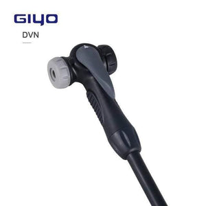 Planet Gates Bike Pump Adaptor W/Hose Thumb Lock Fit Schrader Presta F/V A/V Cycle Inflation Accessory Optional Smart Valve Bleeder Alloy