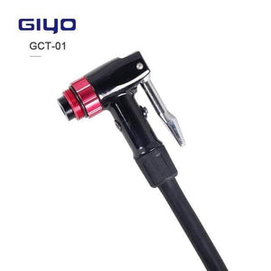 Planet Gates Bike Pump Adaptor W/Hose Thumb Lock Fit Schrader Presta F/V A/V Cycle Inflation Accessory Optional Smart Valve Bleeder Alloy