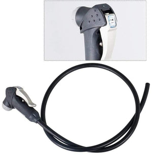 Planet Gates Bike Pump Adaptor W/Hose Thumb Lock Fit Schrader Presta F/V A/V Cycle Inflation Accessory Optional Smart Valve Bleeder Alloy