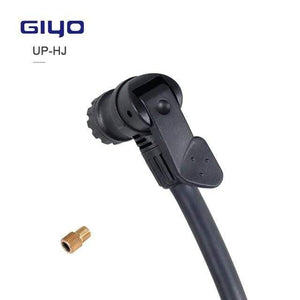 Planet Gates Bike Pump Adaptor W/Hose Thumb Lock Fit Schrader Presta F/V A/V Cycle Inflation Accessory Optional Smart Valve Bleeder Alloy