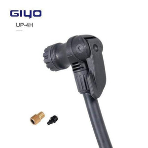 Planet Gates Bike Pump Adaptor W/Hose Thumb Lock Fit Schrader Presta F/V A/V Cycle Inflation Accessory Optional Smart Valve Bleeder Alloy