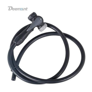 Planet Gates Bike Pump Adaptor W/Hose Thumb Lock Fit Schrader Presta F/V A/V Cycle Inflation Accessory Optional Smart Valve Bleeder Alloy