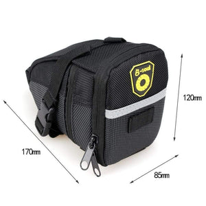 Planet Gates Bike Rear Top Tube Bag Waterproof MTB Mountain/Road Bike Rear Bag Bicycle Saddle Bag Cycling Rear Seat Tail Bag