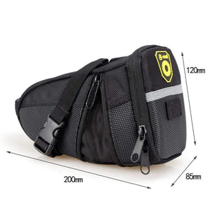 Planet Gates Bike Rear Top Tube Bag Waterproof MTB Mountain/Road Bike Rear Bag Bicycle Saddle Bag Cycling Rear Seat Tail Bag