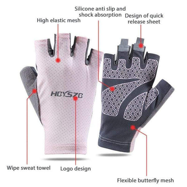 Planet Gates Bike Riding Cycling Gloves Men's Fingerless Gloves For Bicycle Accessories Anti-Slip Women Gloves Motorcycle Driving Gloves