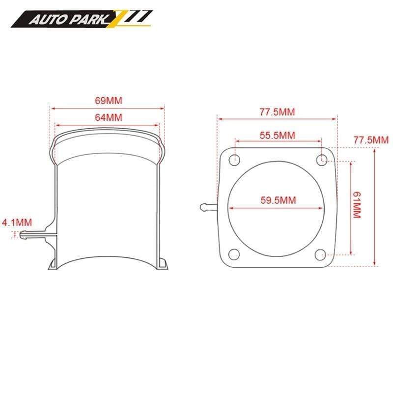 Planet Gates Billet Aluminum For Mercedes OM606 EGR Delete EGR Valve Blanking Plate Removal Ultimate EGR Removal Kit  EGR1123