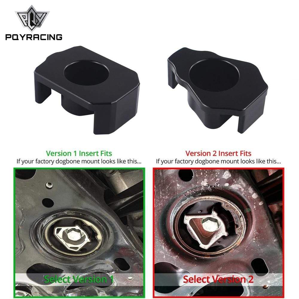 Planet Gates Billet Aluminum MQB Dogbone Mount Insert MKVII For Volkswagen Golf/GTI/R, 8V For Audi A3 S3 RS3  MKIII FOR AUDI TT TTS TTRS