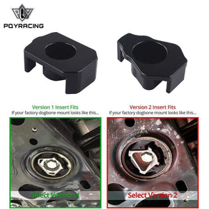 Planet Gates Billet Aluminum MQB Dogbone Mount Insert MKVII For Volkswagen Golf/GTI/R, 8V For Audi A3 S3 RS3  MKIII FOR AUDI TT TTS TTRS