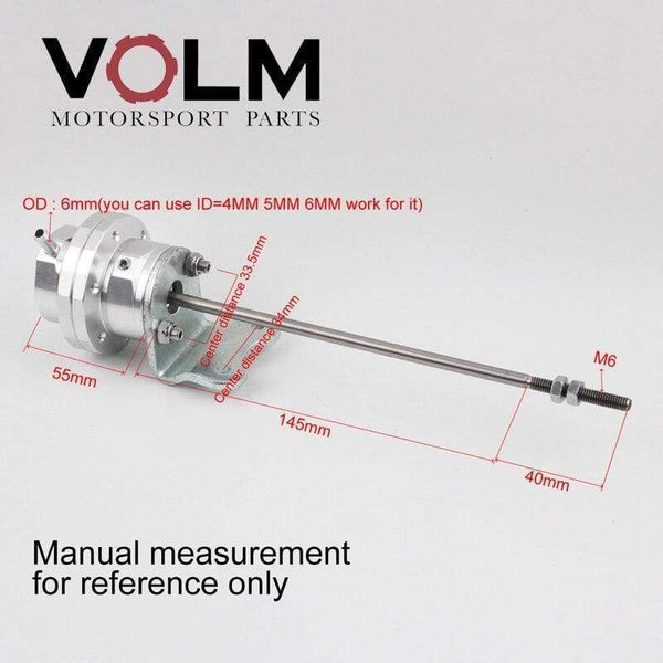 Planet Gates Billet Aluminum Turbo Actuator for AUDI VW GOLF MK5 K03 Turbo Wastegate Actuator K04 TURBO AC1101