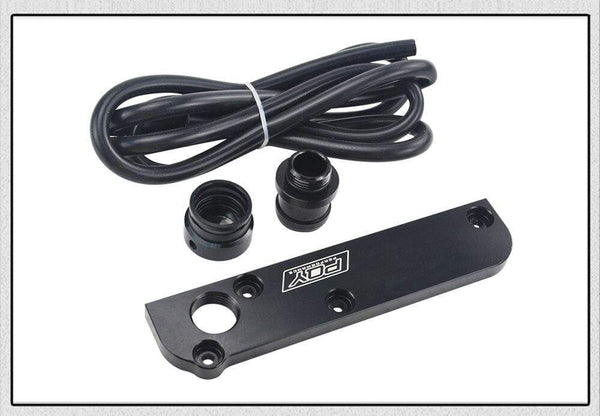 Planet Gates Billet PCV Delete Plate Kit Revamp Adapter for Volkswagen(VW)/Audi/SEAT/Skoda EA113 Engines With PQY logo HT-TSB01