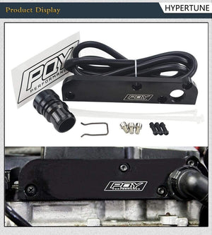 Planet Gates Billet PCV Delete Plate Kit Revamp Adapter for Volkswagen(VW)/Audi/SEAT/Skoda EA113 Engines With PQY logo HT-TSB01