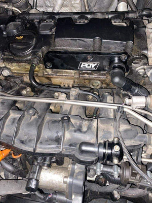 Planet Gates Billet PCV Delete Plate Kit Revamp Adapter for Volkswagen(VW)/Audi/SEAT/Skoda EA113 Engines with PQY logo TSB01