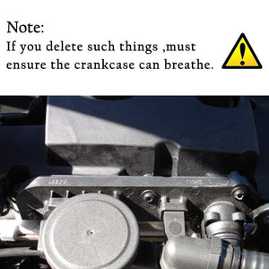 Planet Gates Billet PCV Delete Plate Kit Revamp Adapter for Volkswagen(VW)/Audi/SEAT/Skoda EA113 Engines with PQY logo TSB01