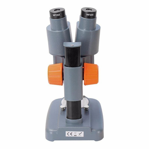 Planet Gates Binocular Stereo Microscope 20X/40X Above LED Lights PCB Solder Tool Mobile Phone Repair