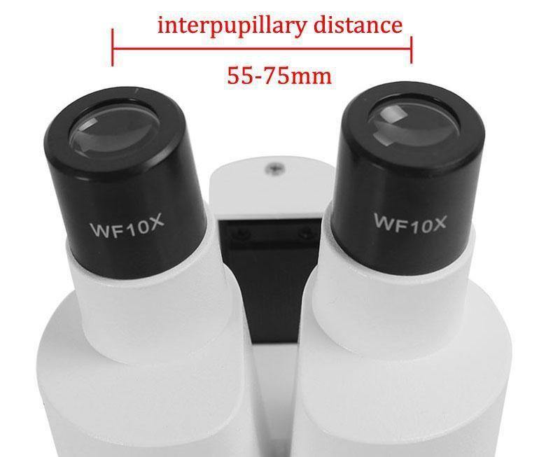 Planet Gates Binocular Stereo Microscope 20X/40X Above LED Lights PCB Solder Tool Mobile Phone Repair