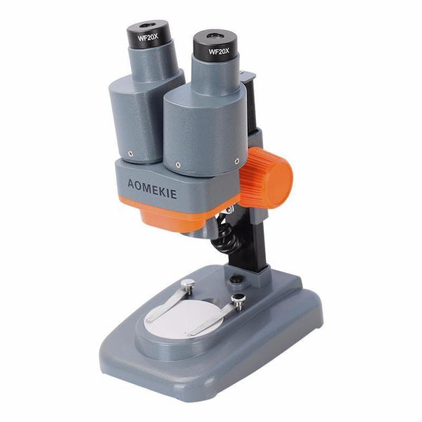 Planet Gates Binocular Stereo Microscope 20X/40X Above LED Lights PCB Solder Tool Mobile Phone Repair