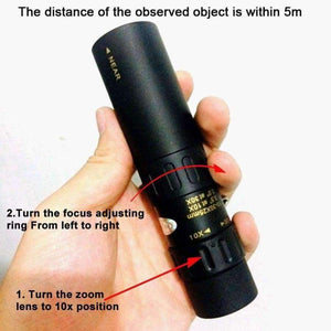 Planet Gates Binoculars Nikula 10-30x25 Zoom Monocular high quality Telescope Pocket Binoculo Hunting Optical Prism Scope no tripod
