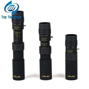 Planet Gates Binoculars Nikula 10-30x25 Zoom Monocular high quality Telescope Pocket Binoculo Hunting Optical Prism Scope no tripod