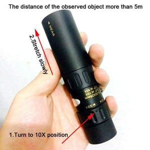 Planet Gates Binoculars Nikula 10-30x25 Zoom Monocular high quality Telescope Pocket Binoculo Hunting Optical Prism Scope no tripod