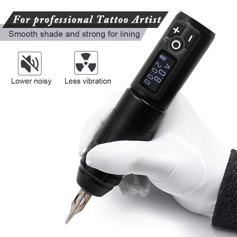 Planet Gates Biomaser Wireless Tattoo Machine Professional Rotary Tattoo Pen Original German Motor 1800mAh Battery Fast Charge Stroke 4.0mm