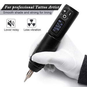 Planet Gates Biomaser Wireless Tattoo Machine Professional Rotary Tattoo Pen Original German Motor 1800mAh Battery Fast Charge Stroke 4.0mm