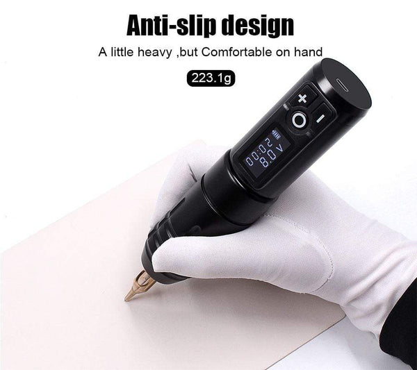 Planet Gates Biomaser Wireless Tattoo Machine Professional Rotary Tattoo Pen Original German Motor 1800mAh Battery Fast Charge Stroke 4.0mm