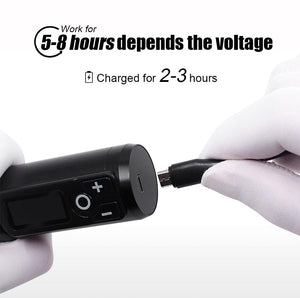 Planet Gates Biomaser Wireless Tattoo Machine Professional Rotary Tattoo Pen Original German Motor 1800mAh Battery Fast Charge Stroke 4.0mm