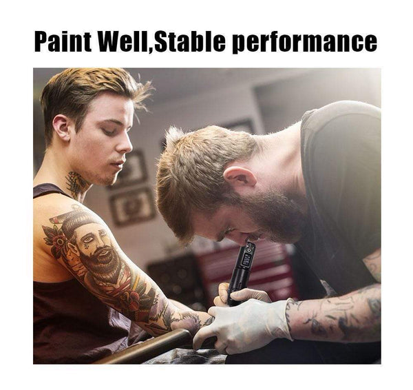 Planet Gates Biomaser Wireless Tattoo Machine Professional Rotary Tattoo Pen Original German Motor 1800mAh Battery Fast Charge Stroke 4.0mm