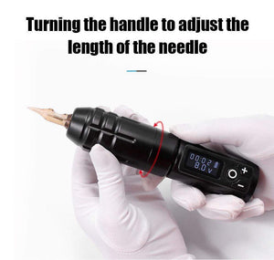 Planet Gates Biomaser Wireless Tattoo Machine Professional Rotary Tattoo Pen Original German Motor 1800mAh Battery Fast Charge Stroke 4.0mm