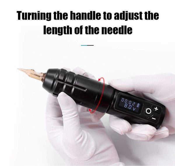 Planet Gates Biomaser Wireless Tattoo Machine Professional Rotary Tattoo Pen Original German Motor 1800mAh Battery Fast Charge Stroke 4.0mm