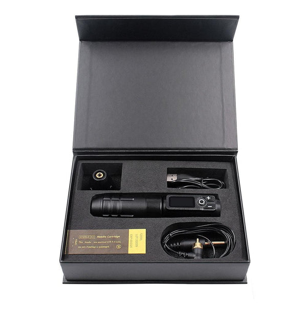 Planet Gates Biomaser Wireless Tattoo Machine Professional Rotary Tattoo Pen Original German Motor 1800mAh Battery Fast Charge Stroke 4.0mm