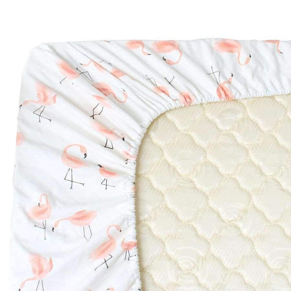 Planet Gates Birds Cotton Baby Crib Fitted Sheet Infant Cot Bed Sheets Soft Breathable Newborn Bedding Soft Mattress Cover Protector