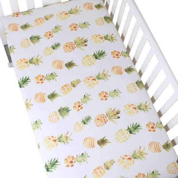Planet Gates Birds Cotton Baby Crib Fitted Sheet Infant Cot Bed Sheets Soft Breathable Newborn Bedding Soft Mattress Cover Protector