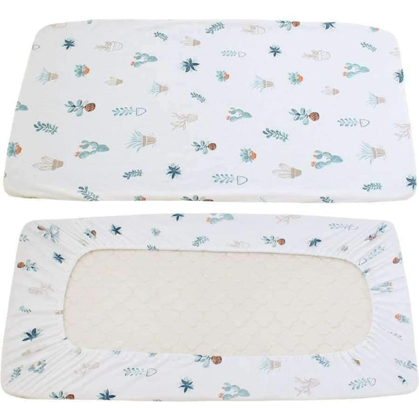 Planet Gates Birds Cotton Baby Crib Fitted Sheet Infant Cot Bed Sheets Soft Breathable Newborn Bedding Soft Mattress Cover Protector
