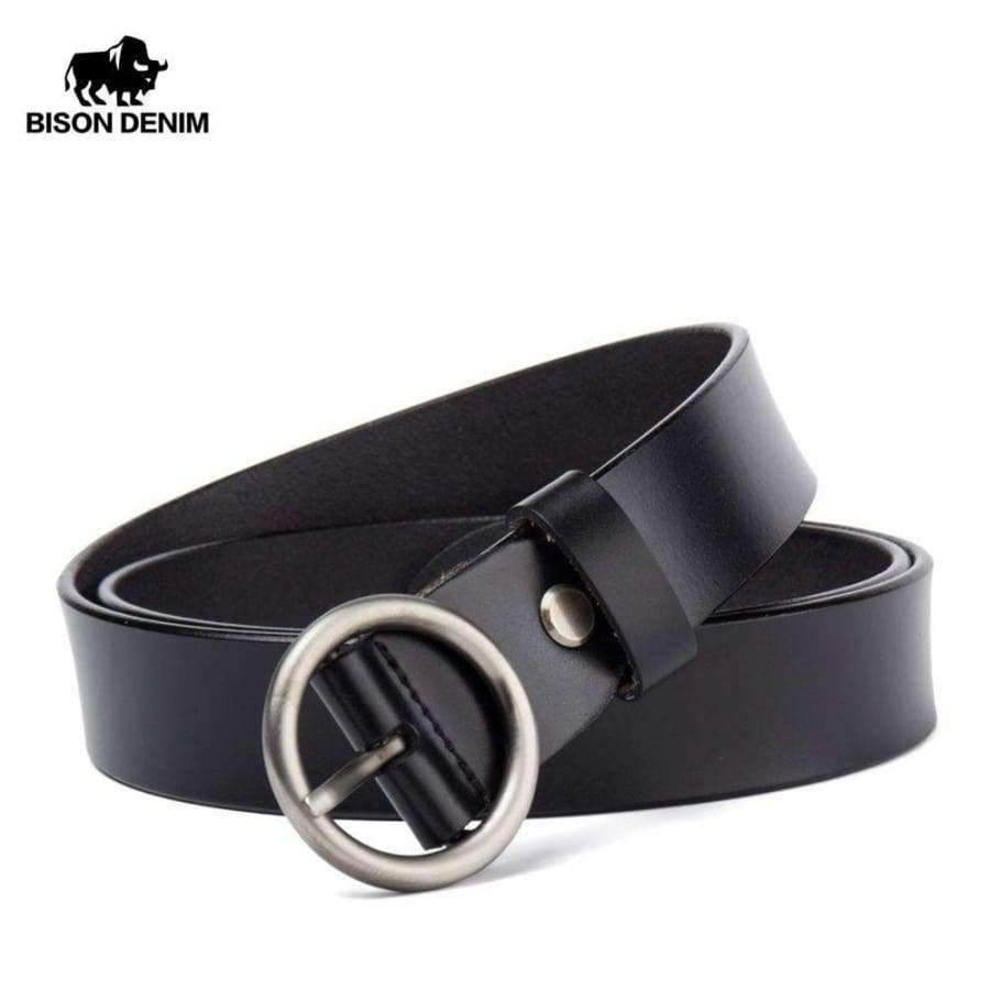 Planet Gates BISON DENIM Designer Belts Women Strap High Quality Genuine Leather Famous Brand ladies casual style luxury female belt N60196